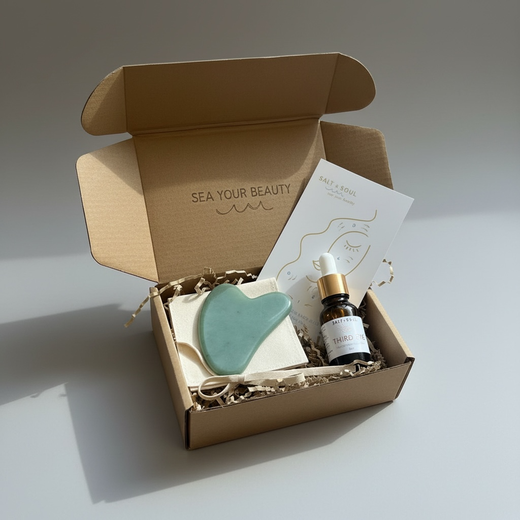 Gua sha set | Organic Face Serum | Face Sculpting