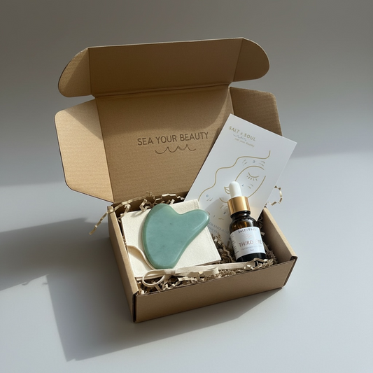 Gua sha set | Organic Face Serum | Face Sculpting